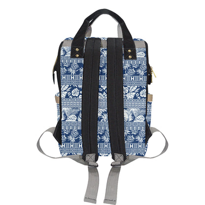 Hawaiian Themed Pattern Print Design H020 Diaper Bag Backpack