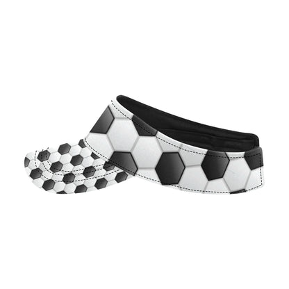 Soccer Ball Texture Print Pattern Unisex Sun Visor
