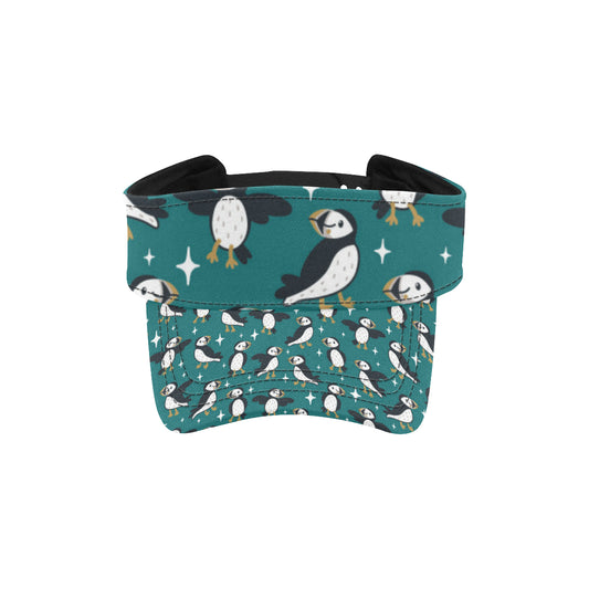 Puffin Pattern Print Design A05 Unisex Sun Visor
