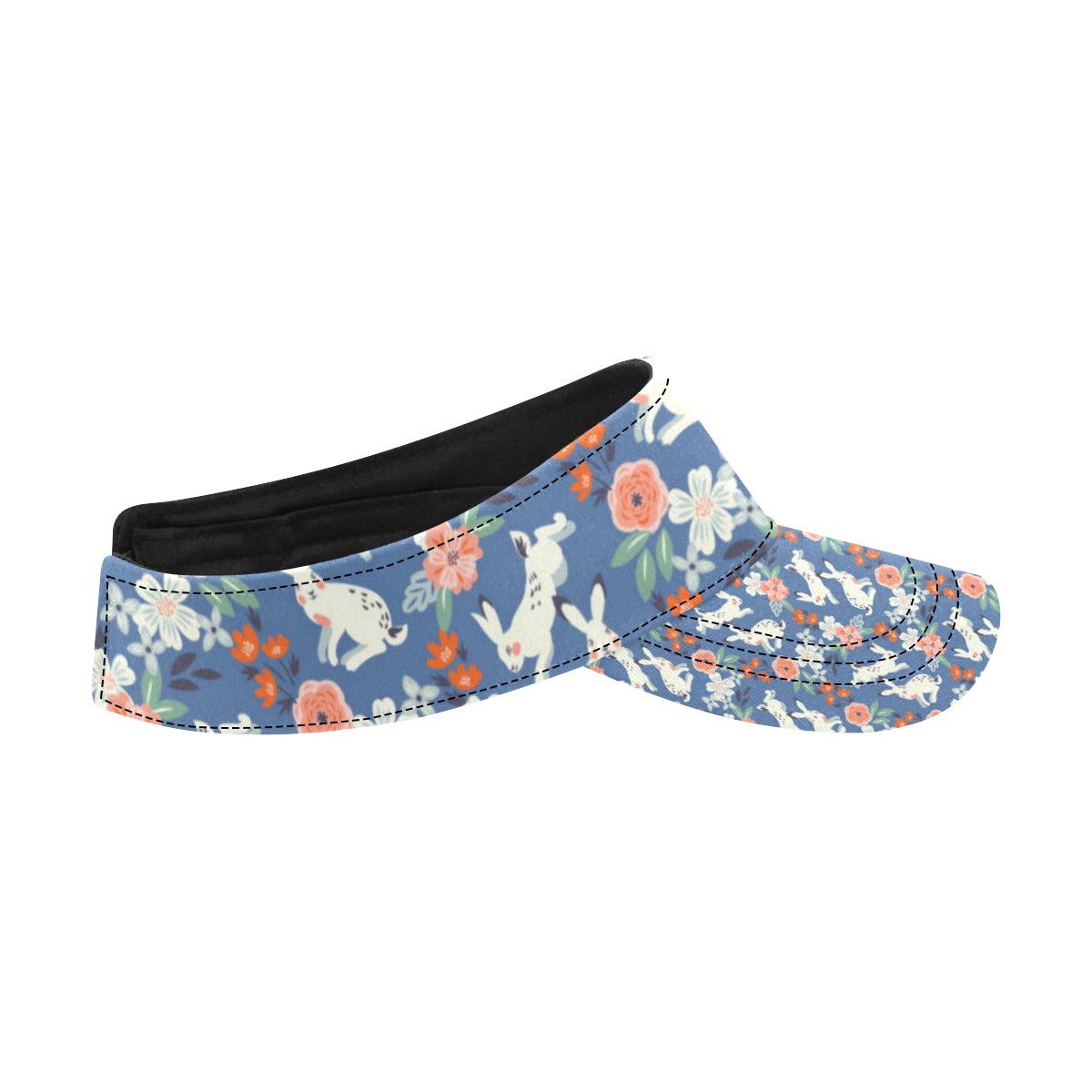 Bunny Pattern Print Design 07 Unisex Sun Visor