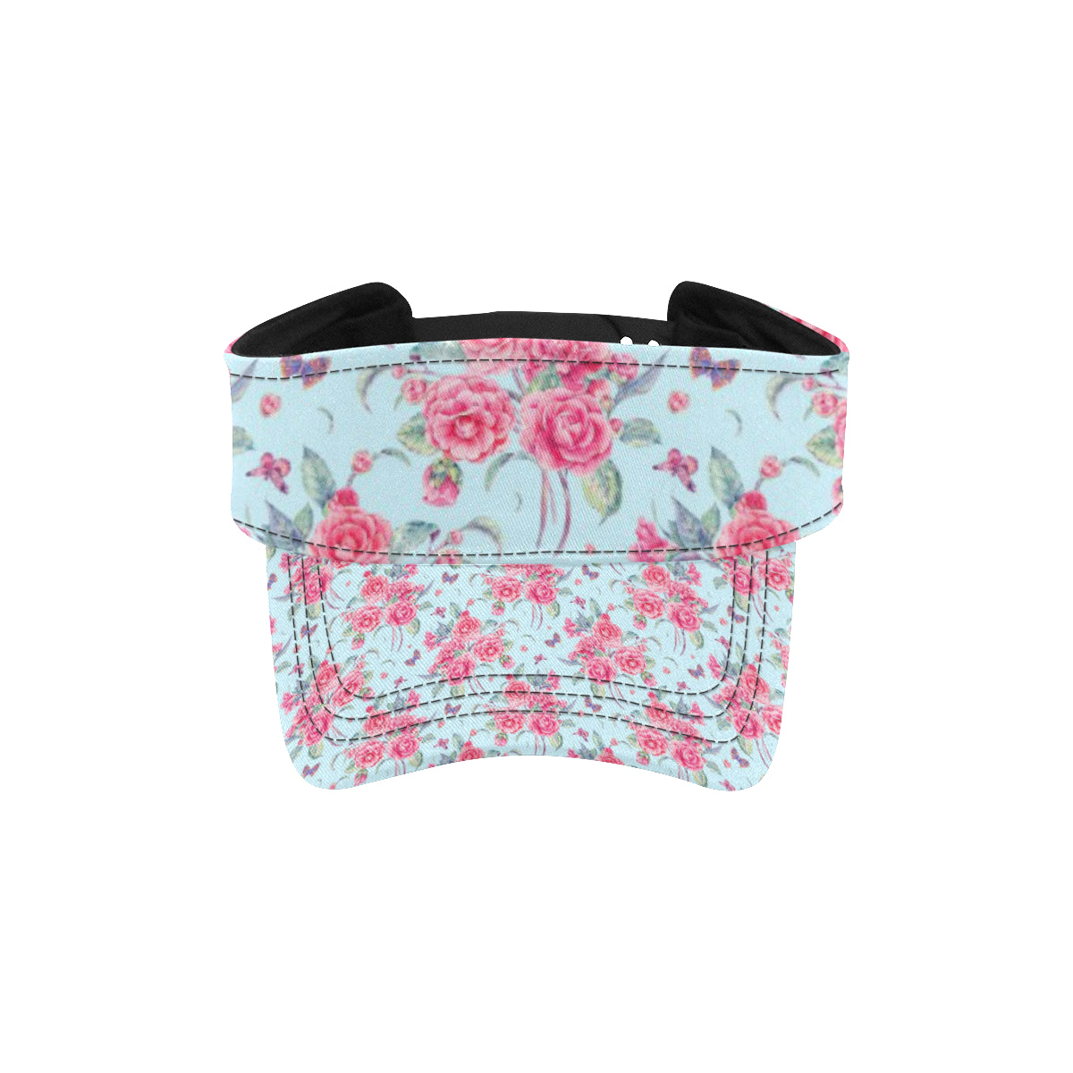 Camellia Pattern Print Design 01 Unisex Sun Visor