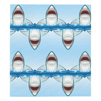 Shark Bite Premium Quilt