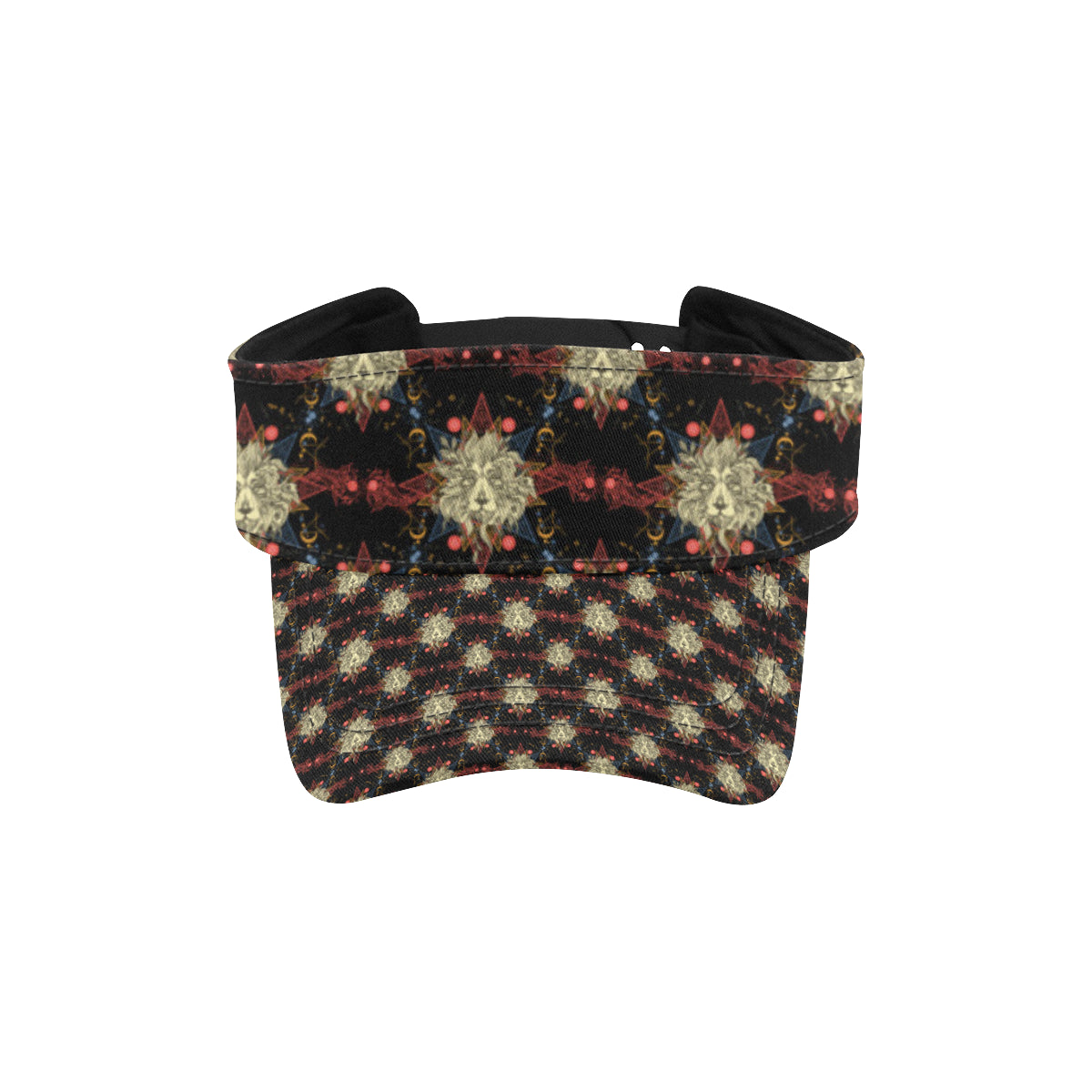 Zodiac Leo Pattern Design Print Unisex Sun Visor