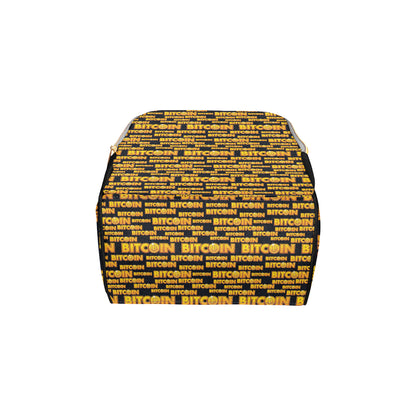 Bitcoin Pattern Print Design DO03 Diaper Bag Backpack