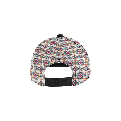 Indian Navajo Art Themed Design Print Snapback Cap