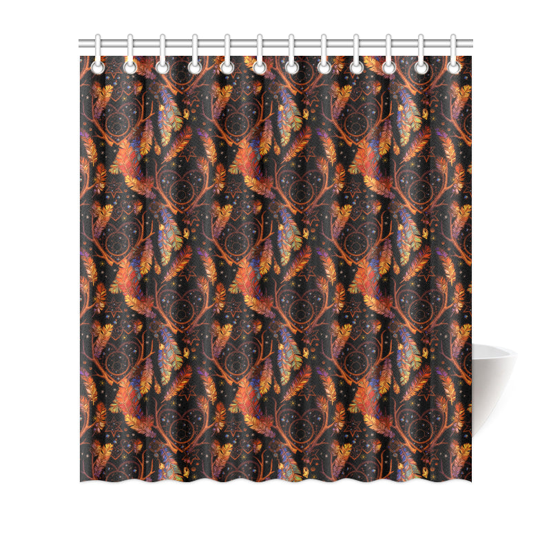 Dream Catcher Native American Design Shower Curtain