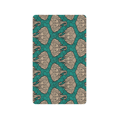 Boho Head Elephant Rubber Doormat