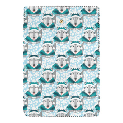 Alaskan Malamute Pattern Print Design 01 Women's Trifold Wallet