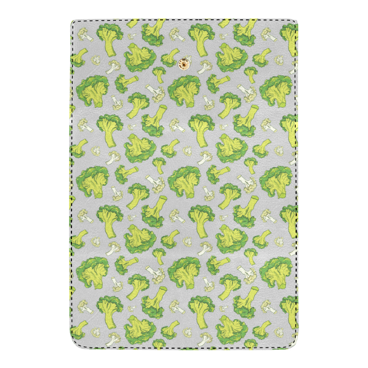 Broccoli Pattern Print Design 03 Women's Trifold Wallet