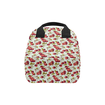 Cherry Hand Draw Insulated Lunch Bag