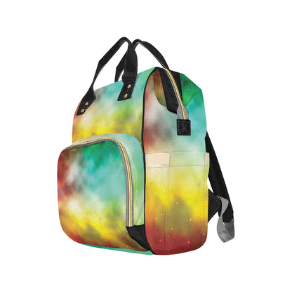 Nebula Pattern Print Design A04 Diaper Bag Backpack