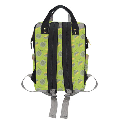Cantaloupe Pattern Print Design 03 Diaper Bag Backpack