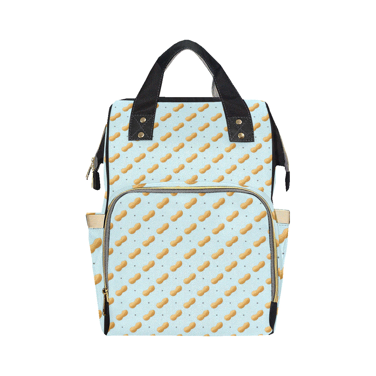 Peanut Pattern Print Design A03 Diaper Bag Backpack