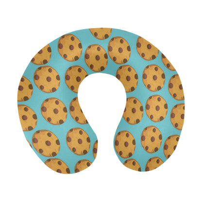 Cookie Pattern Print Design 01 U-Shaped Travel Neck Pillow