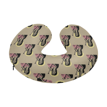 Christian Pattern Print Design 04 U-Shaped Travel Neck Pillow