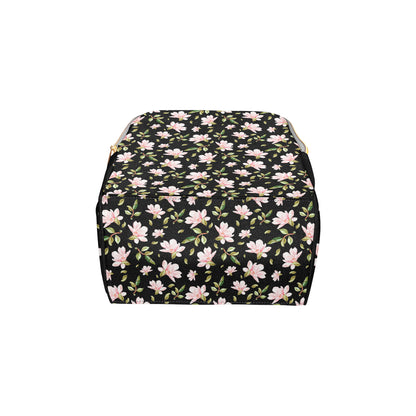 Magnolia Pattern Print Design MAG01 Diaper Bag Backpack