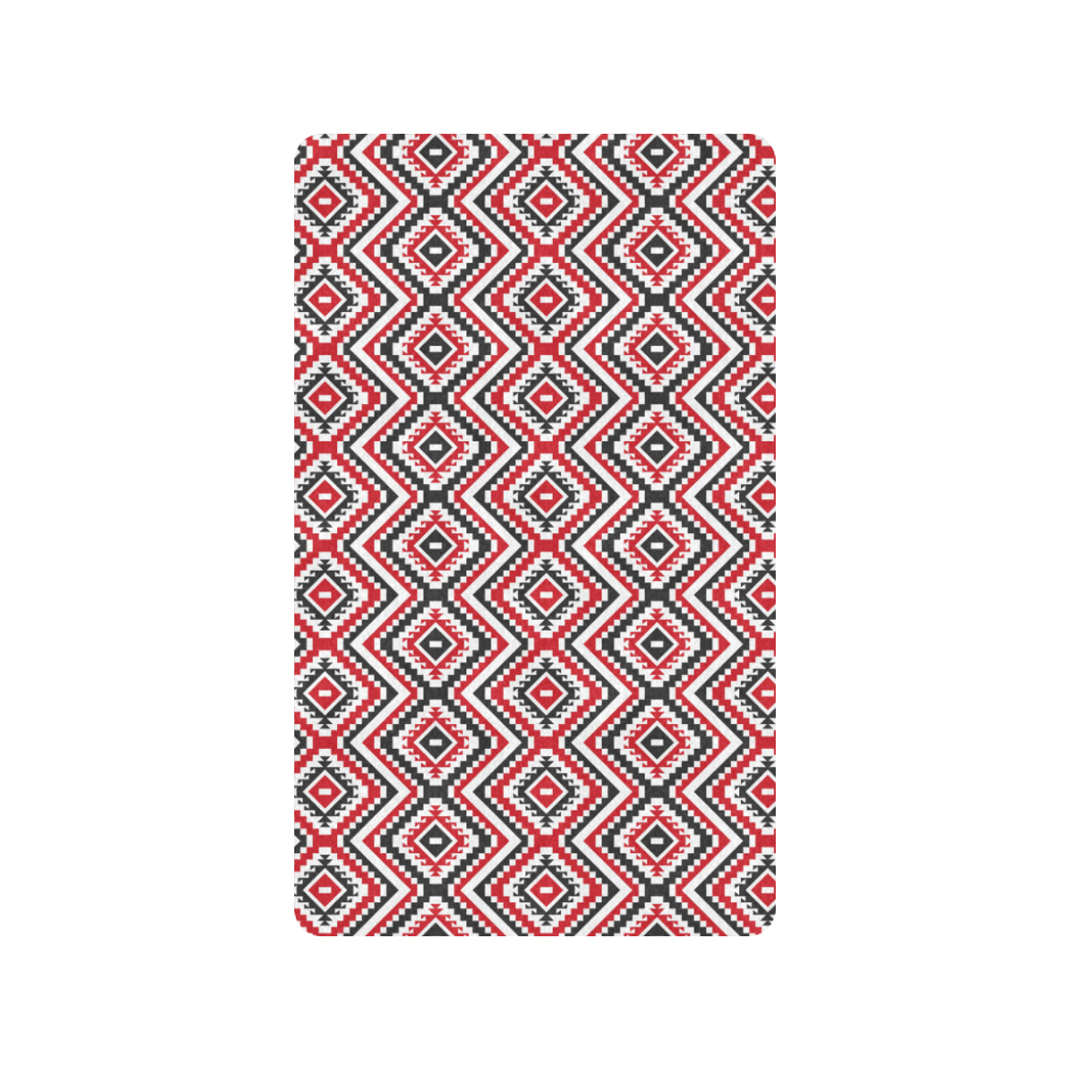 Native American Themed Tribal Print Rubber Doormat