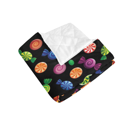 Candy Pattern Print Design 01 Premium Quilt