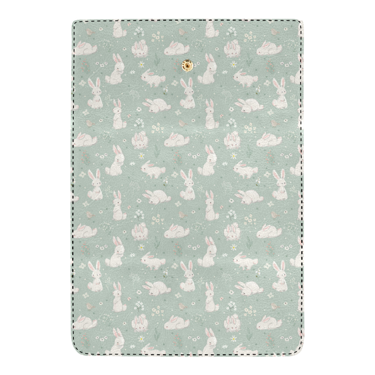 Bunny Pattern Print Design 03 Women's Trifold Wallet