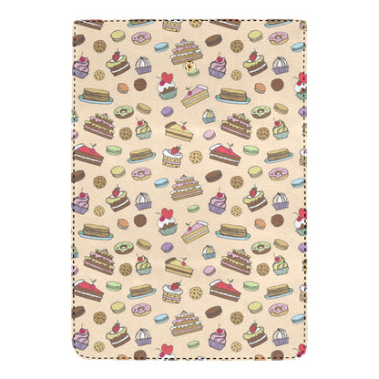 Cake Pattern Print Design 03 Women's Trifold Wallet