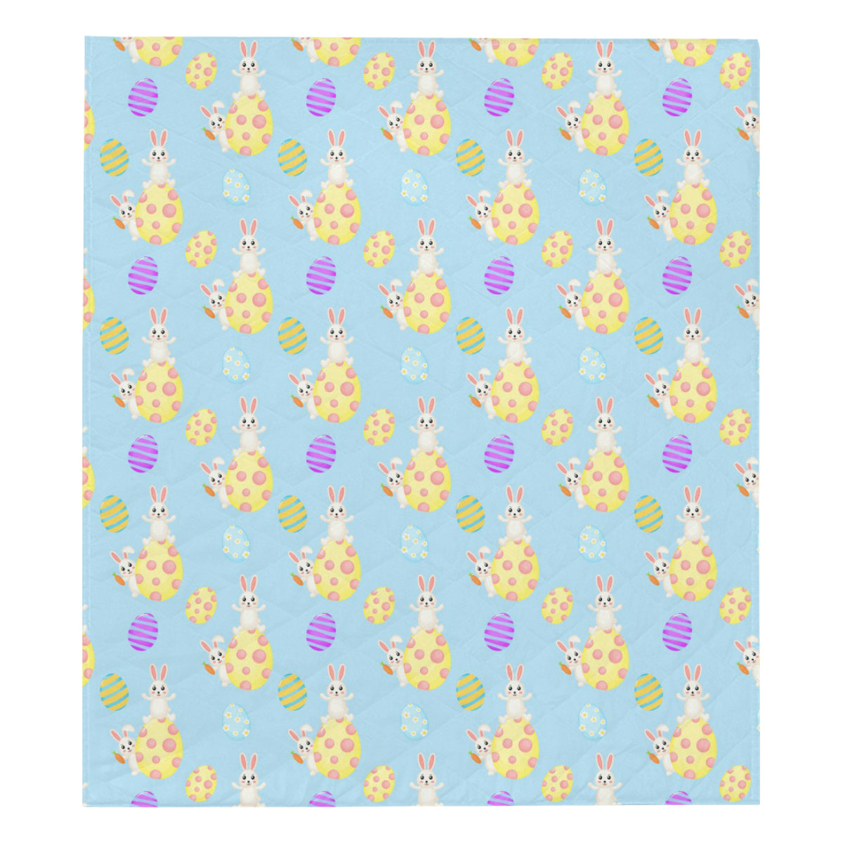 Easter Eggs Pattern Print Design RB015 Premium Quilt