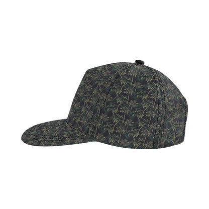Palm Tree Background Design Print Snapback Cap