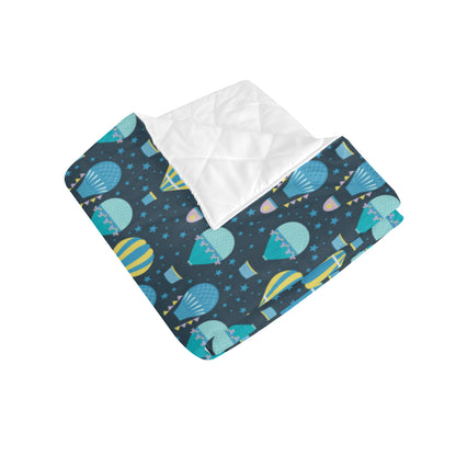 Ballon Pattern Print Design 06 Premium Quilt