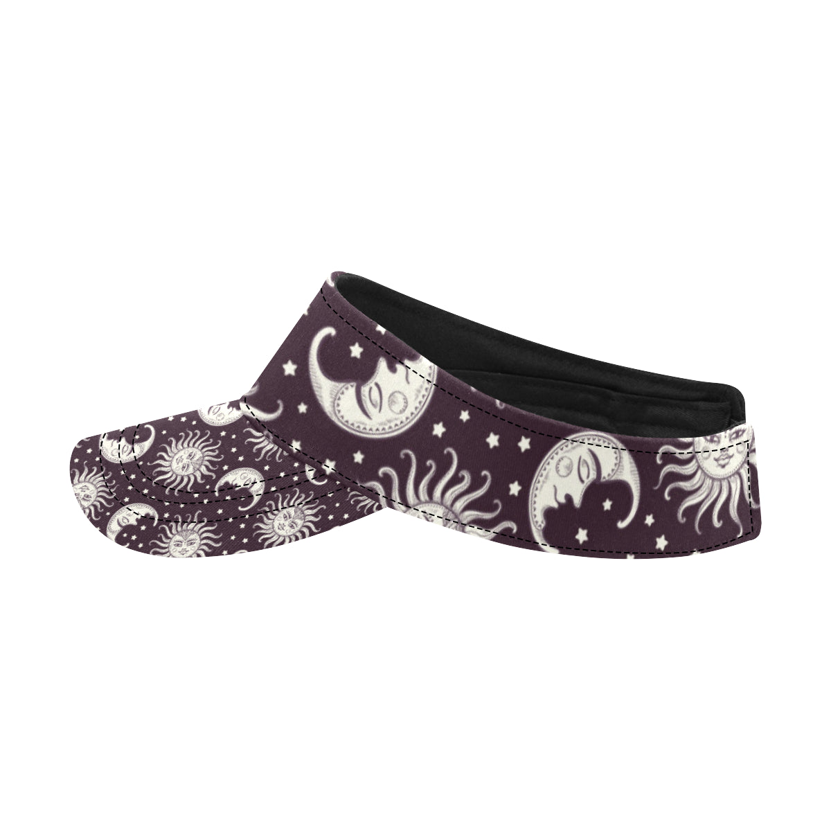 Sun Moon Face Unisex Sun Visor