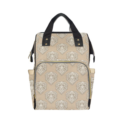 Pekingese Pattern Print Design A01 Diaper Bag Backpack