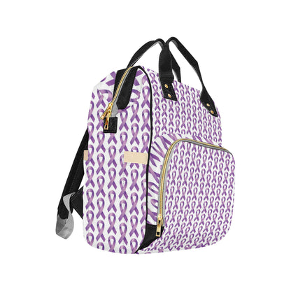 Pancreatic cancer Pattern Print Design A01 Diaper Bag Backpack