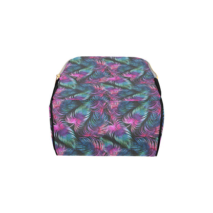 Palm Leaves Pattern Print Design PL010 Diaper Bag Backpack