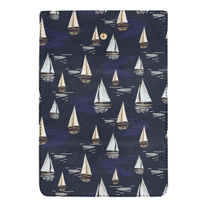 Sailing Ships Pattern Print Design A05 Women's Trifold Wallet