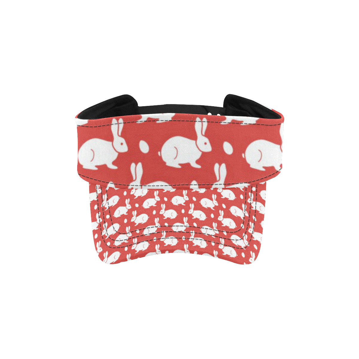 Rabbit Pattern Print Design RB017 Unisex Sun Visor