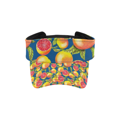 Grapefruit Pattern Print Design GF04 Unisex Sun Visor