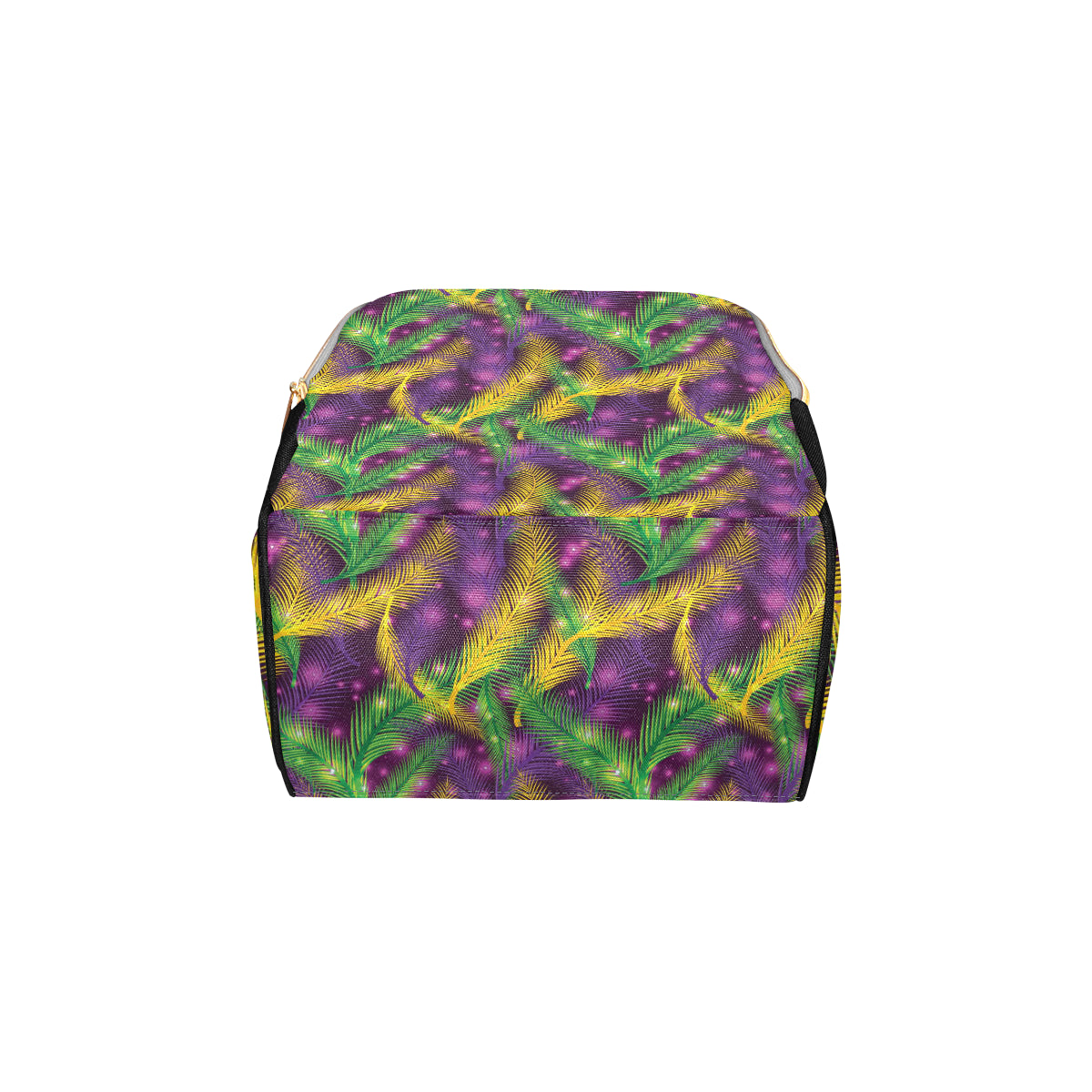 Mardi Gras Pattern Print Design 09 Diaper Bag Backpack