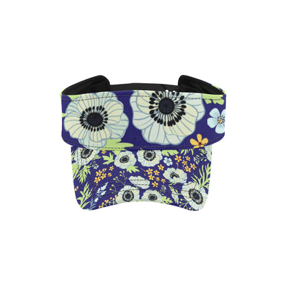 Anemone Pattern Print Design AM06 Unisex Sun Visor