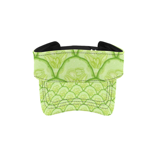 Cucumber Pattern Print Design CC04 Unisex Sun Visor