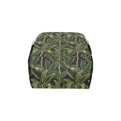 Banana Leaf Pattern Print Design BL04 Diaper Bag Backpack