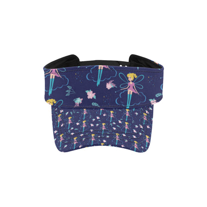Fairy Cartoon Style Print Pattern Unisex Sun Visor