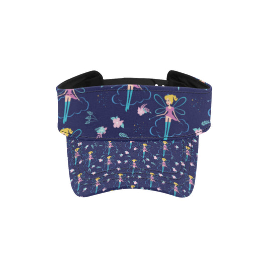 Fairy Cartoon Style Print Pattern Unisex Sun Visor