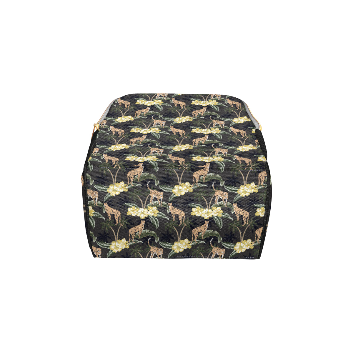 Cheetah Pattern Print Design 04 Diaper Bag Backpack