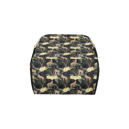 Cheetah Pattern Print Design 04 Diaper Bag Backpack