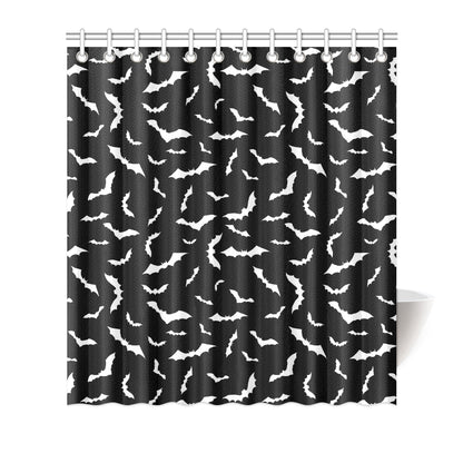 Bat Pattern Print Design 05 Shower Curtain