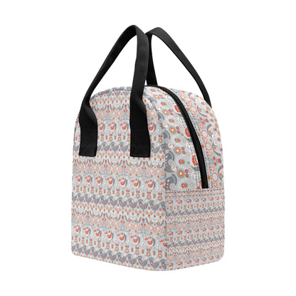 Swedish Nordic Design Print Insulated Lunch Bag