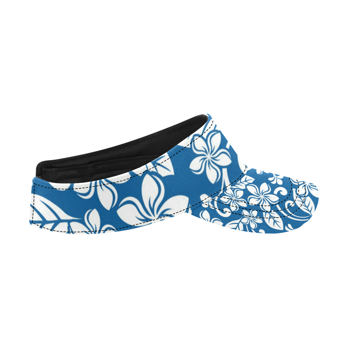 Plumeria Pattern Print Design PM013 Unisex Sun Visor