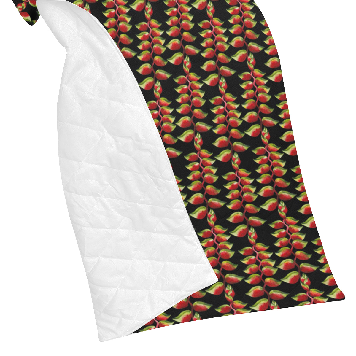 Heliconia Pattern Print Design HL05 Premium Quilt