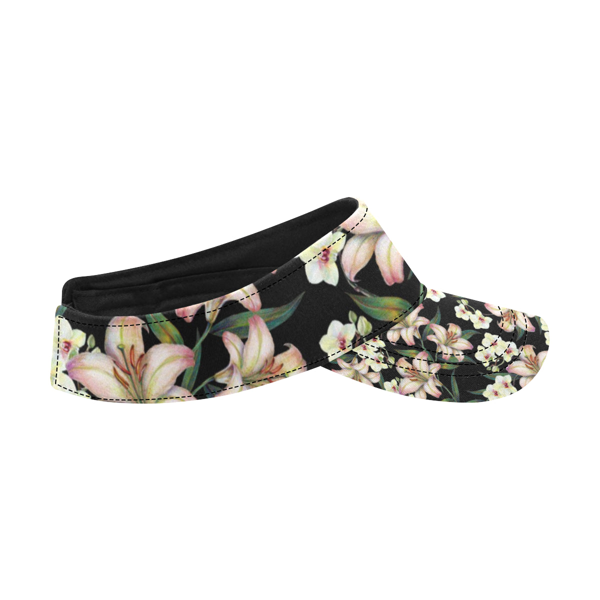 Lily Pattern Print Design LY03 Unisex Sun Visor