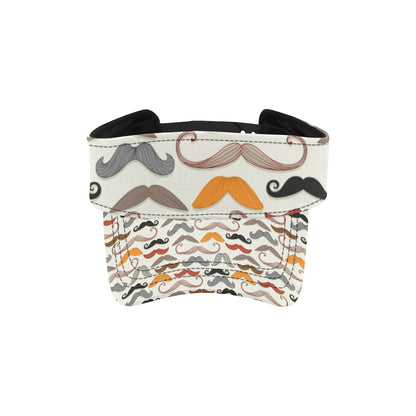 Mustache Pattern Print Design A02 Unisex Sun Visor