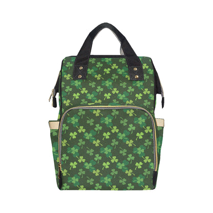Irish Pattern Print Design 03 Diaper Bag Backpack