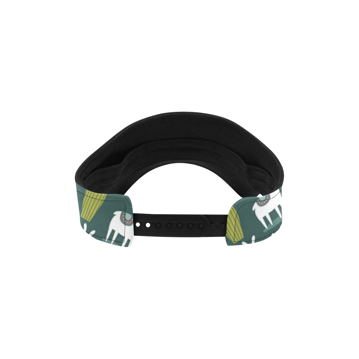 Llama Cactus Pattern Print Design 02 Unisex Sun Visor